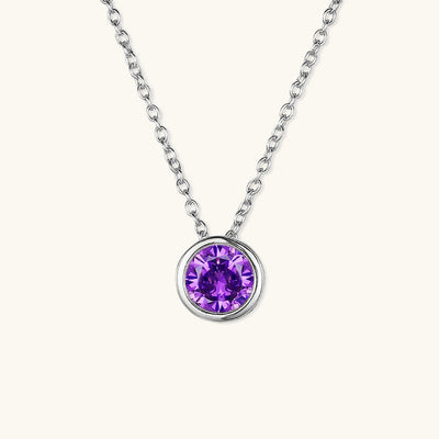 Amelia Halskæde med Fødselssten | 18k Guld - DK BUTIK