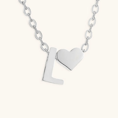 navnesmykke med initialen Ria | 18k Guld - DK BUTIK