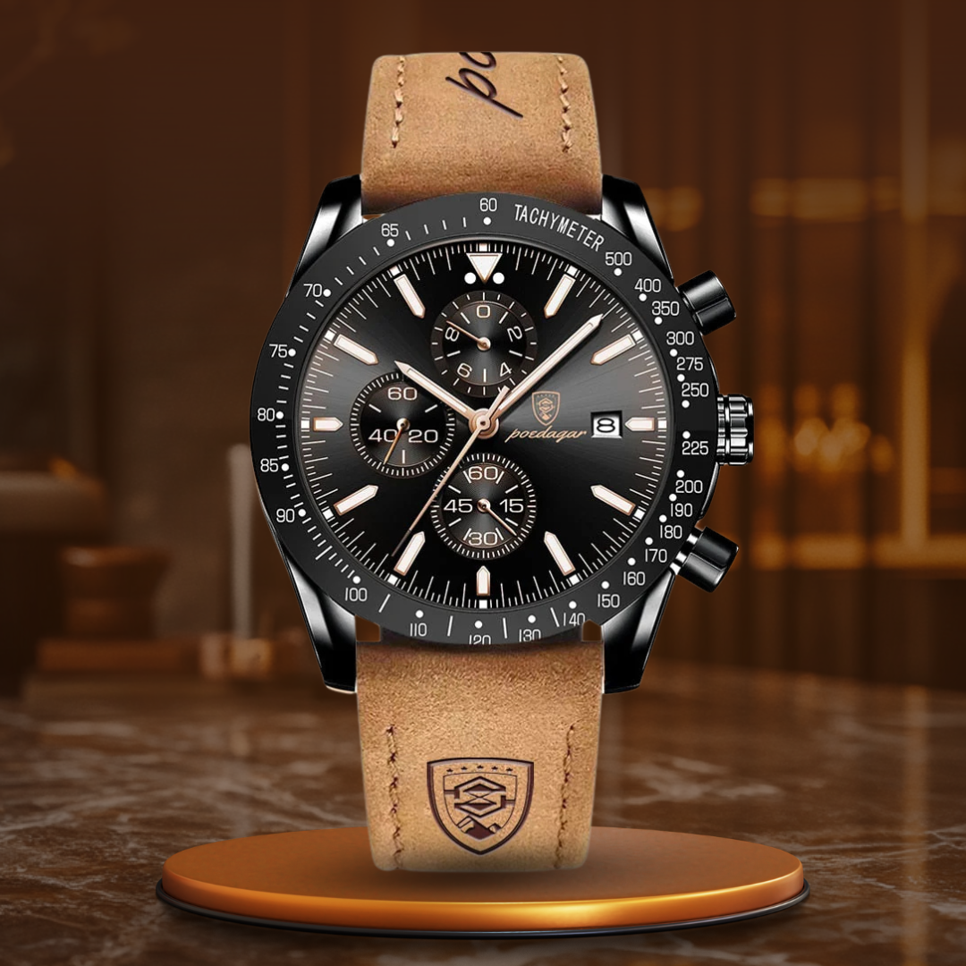 Strålende Dato Chronograph Ur™ Olsen & Olsen - DK BUTIK