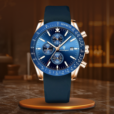 Strålende Dato Chronograph Ur™ Olsen & Olsen - DK BUTIK