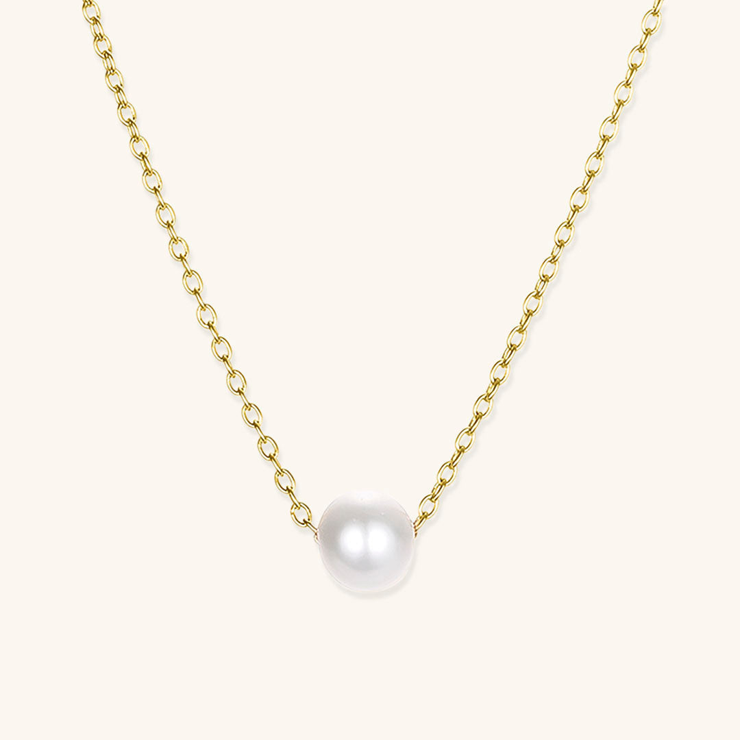 Marianne Halskæde med Sødvandsperler | 14k Guld - DK BUTIK