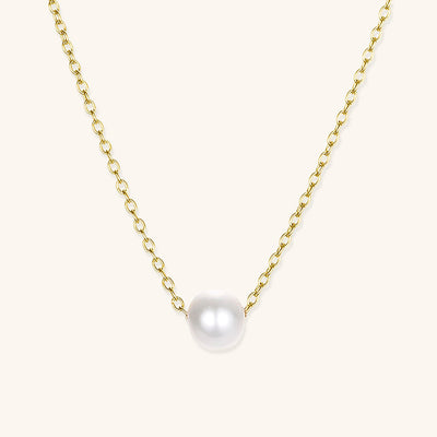 Marianne Halskæde med Sødvandsperler | 14k Guld - DK BUTIK