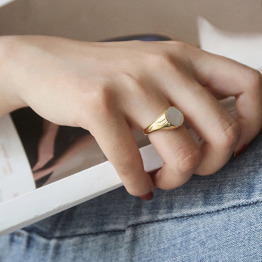 Perle Ring | 18k Guld - DK BUTIK