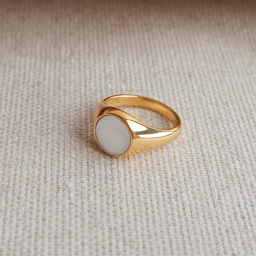 Perle Ring | 18k Guld - DK BUTIK