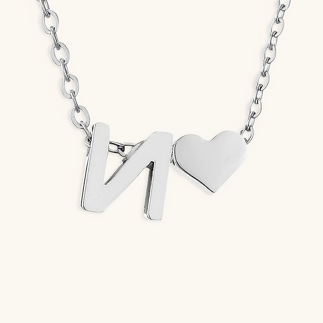 navnesmykke med initialen Ria | 18k Guld - DK BUTIK