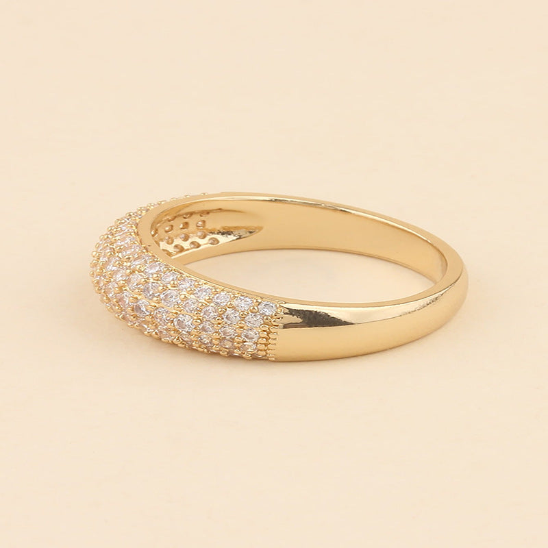 Ring med glaskuppel | Guld 18k - DK BUTIK