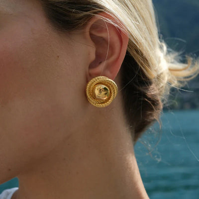 Ariadne Øreringe | 18k Guld - DK BUTIK