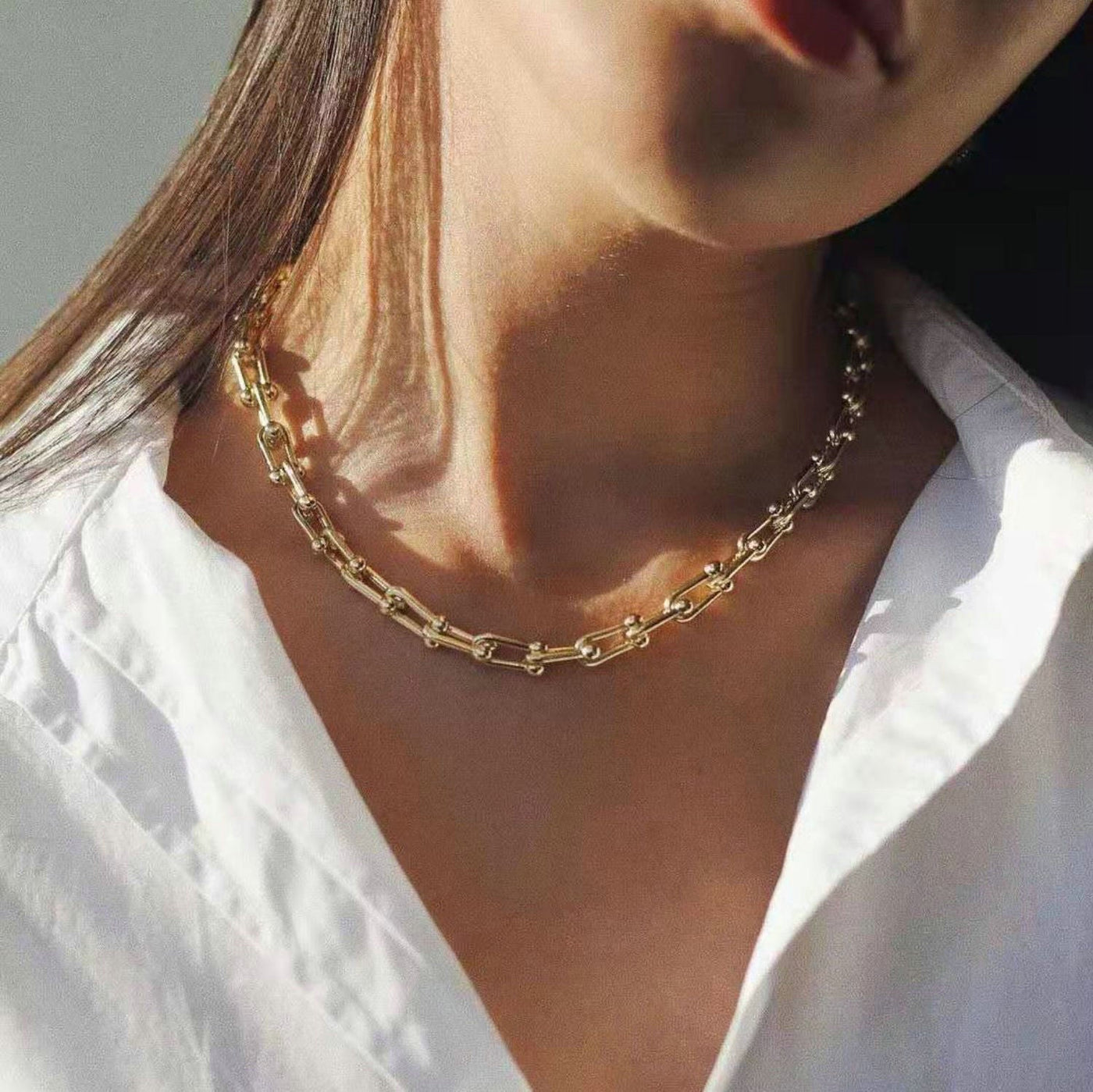 Kaskade Halskæde | 18k Guld - DK BUTIK