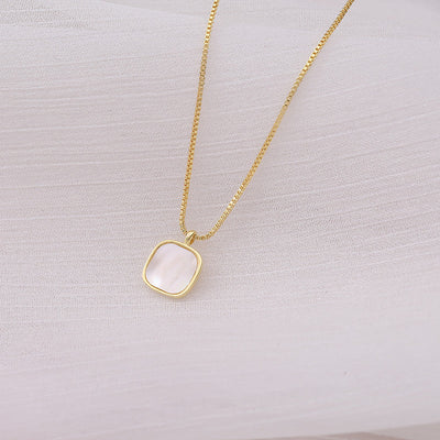 Sophie Gold Halskæde med Perlevedhæng | 18k Guld - DK BUTIK