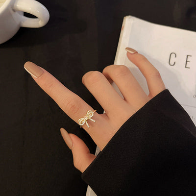 Henrietta Ring med Guld Bånd | Guld 18k - DK BUTIK