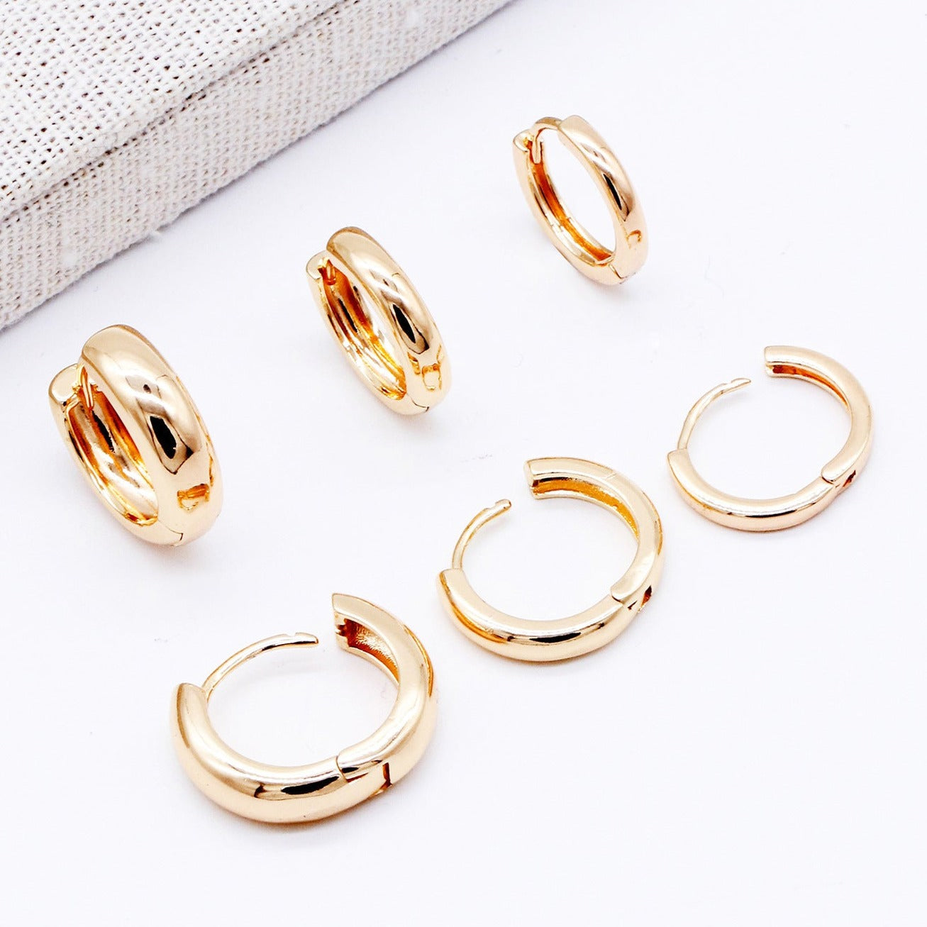 Kolczyki Aurelia | 18k Guld - DK BUTIK
