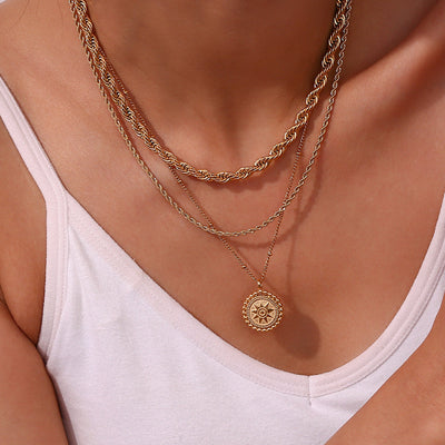 Wisiorek Starlight | 18k Guld - DK BUTIK