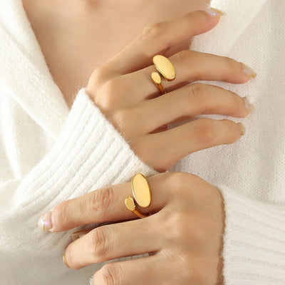 Minimalistisk Ring Odyssee | 18k Guld - DK BUTIK