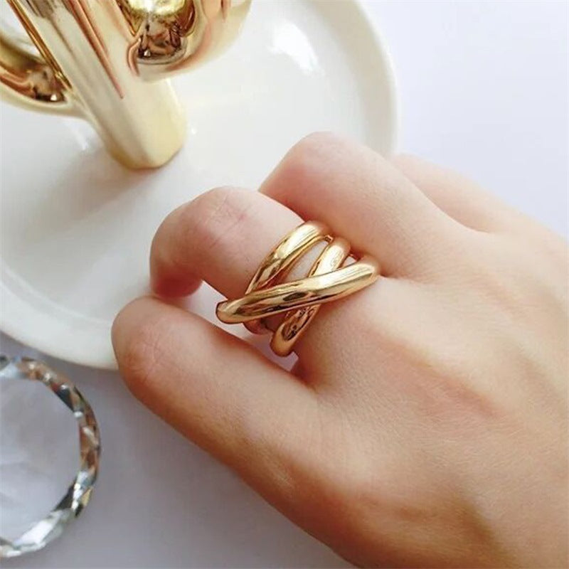 Subtil Forstyrrelse Lagenring | Guld 18k - DK BUTIK