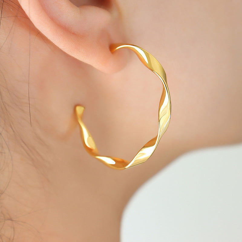 Iris Øreringe | 18k Guld - DK BUTIK