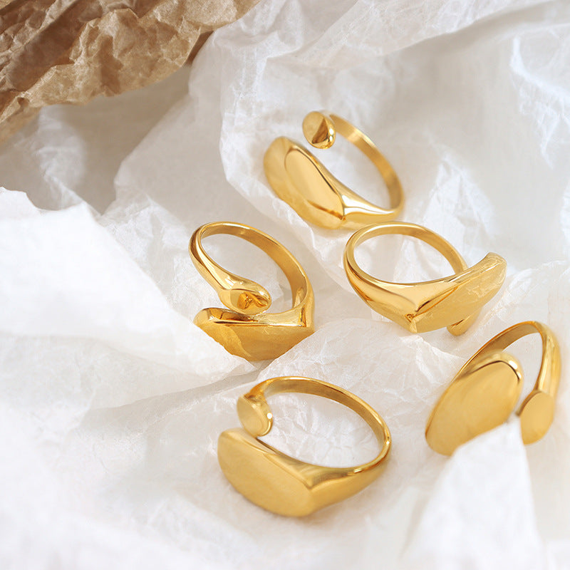 Minimalistisk Ring Odyssee | 18k Guld - DK BUTIK
