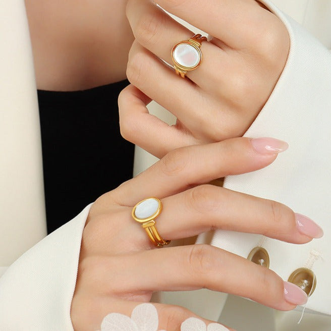 Muslingering Belle | 18k Guld - DK BUTIK
