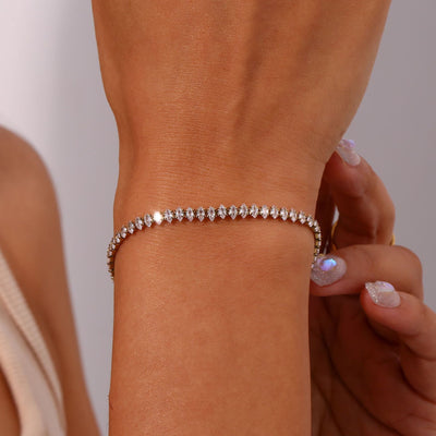Tennisarmbånd Wisteria Diamant | 18k Guld - DK BUTIK