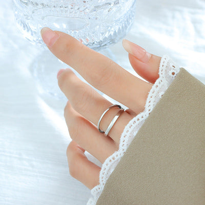 Ring med nilloverflade | 18k Guld - DK BUTIK