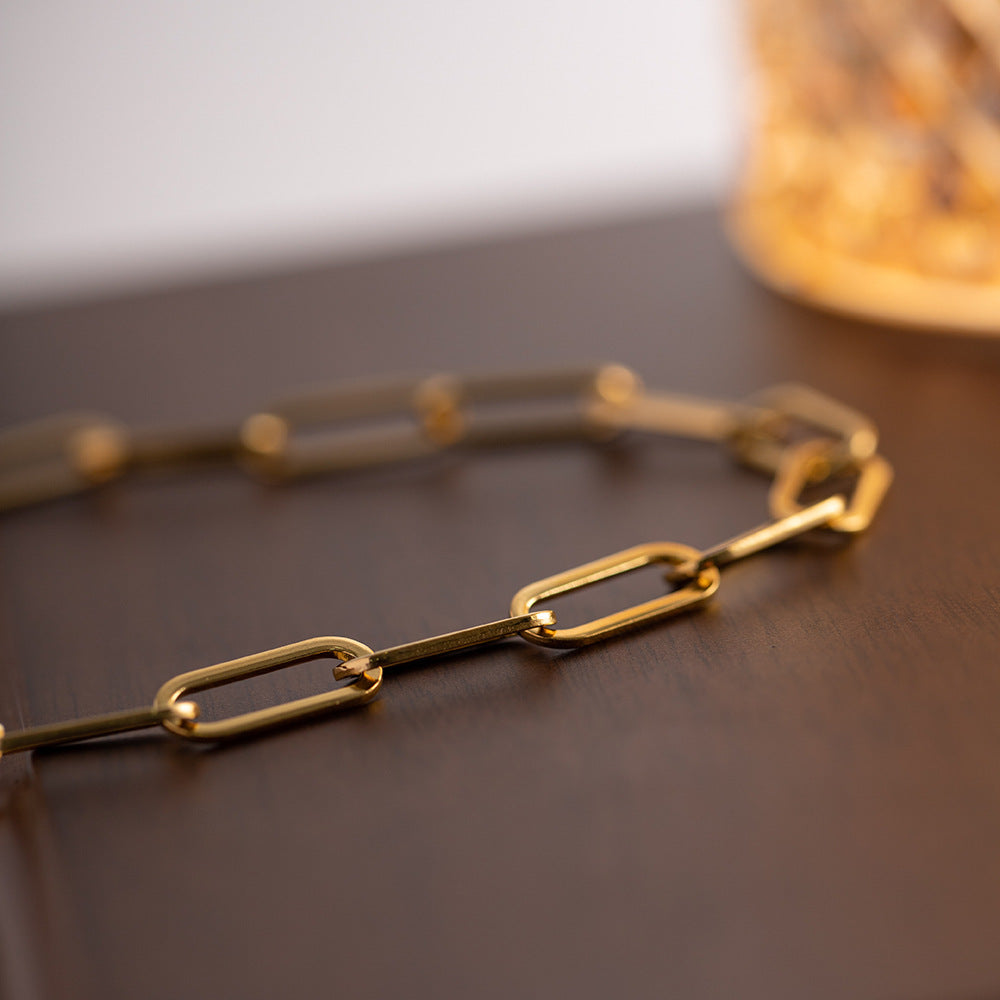 Ria Halskæde Guld Clips | 18k Guld - DK BUTIK