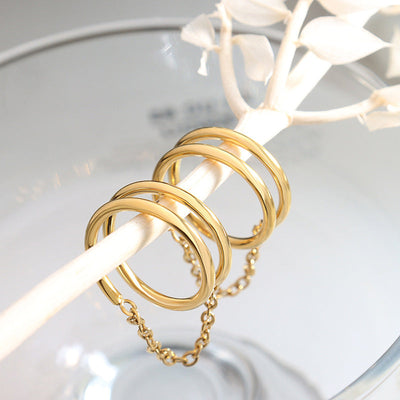 roterende ring | 18k Guld - DK BUTIK