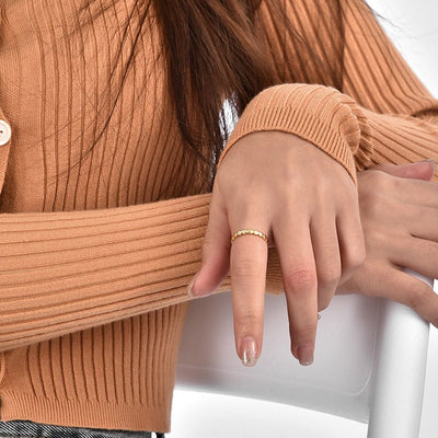 Orbit Echo Ring | 18k Guld - DK BUTIK