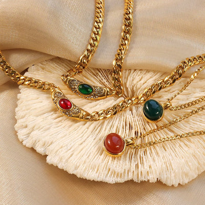 Vintage Isabella Halskæde | 18k Guld - DK BUTIK