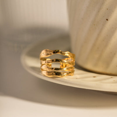 Cass Ring | 18k Guld - DK BUTIK