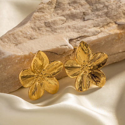 Allysa Blume Øreringe |  18k Guld - DK BUTIK