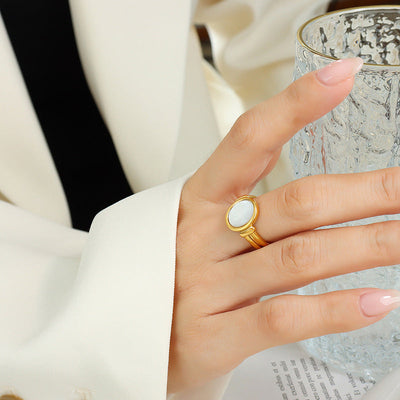 Muslingering Belle | 18k Guld - DK BUTIK