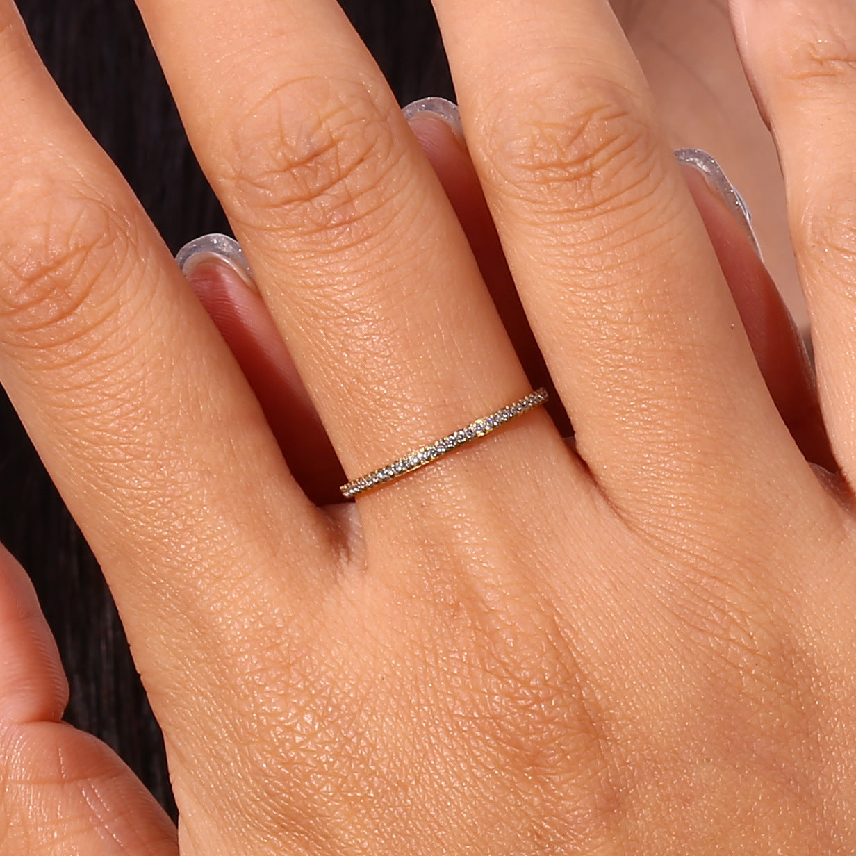 Zarra Paved Ring | 18k Guld - DK BUTIK