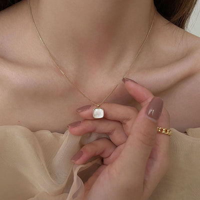 Sophie Gold Halskæde med Perlevedhæng | 18k Guld - DK BUTIK