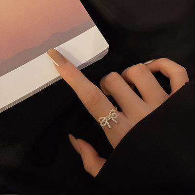 Henrietta Ring med Guld Bånd | Guld 18k - DK BUTIK