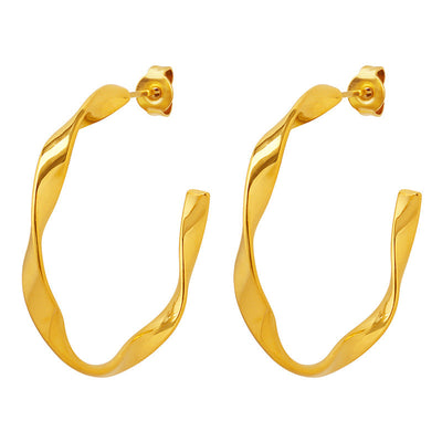 Iris Øreringe | 18k Guld - DK BUTIK