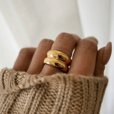 Zelle Ring | 18k Guld - DK BUTIK