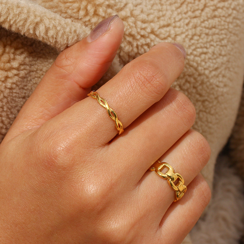 Keira Ring | 18K Guld - DK BUTIK