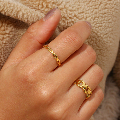 Keira Ring | 18K Guld - DK BUTIK