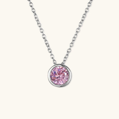 Amelia Halskæde med Fødselssten | 18k Guld - DK BUTIK
