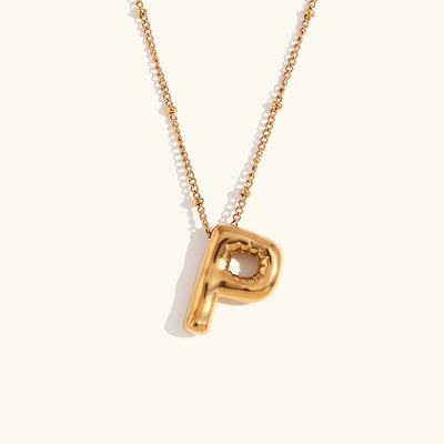 næsepynt med initialer | 18k Guld - DK BUTIK