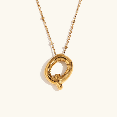 næsepynt med initialer | 18k Guld - DK BUTIK