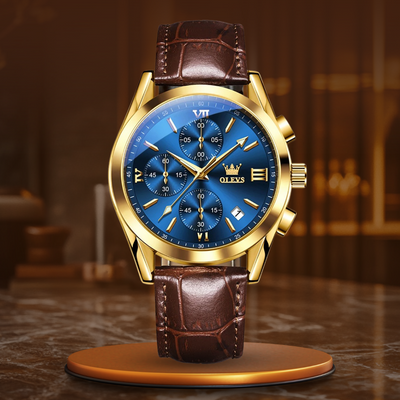 Kvarts Luminous Chronograph Ur™ - Olsen & Olsen - DK BUTIK