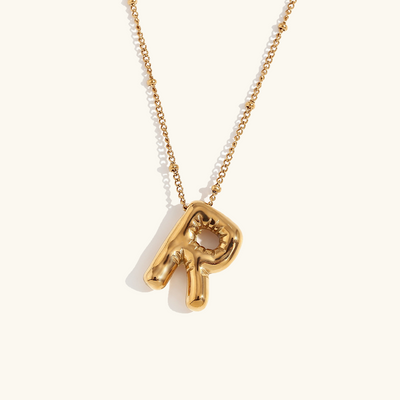 næsepynt med initialer | 18k Guld - DK BUTIK