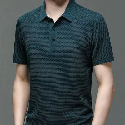 Henny™ | Elegant Polo med Korte Ærmer til Mænd - Olsen & Olsen