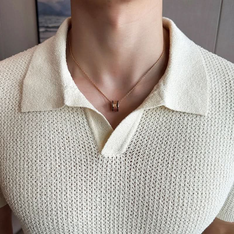 Mandlig V-Udskæring Polo T-shirt Jeremy™ | Olsen & Olsen