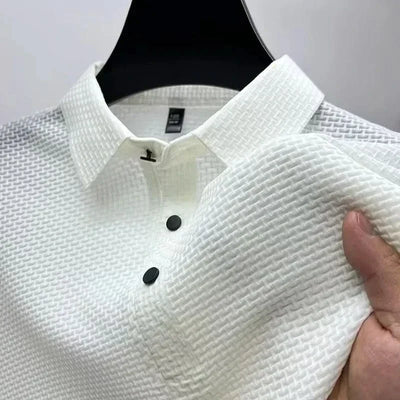 Henny™ | Elegant Polo med Korte Ærmer til Mænd - Olsen & Olsen