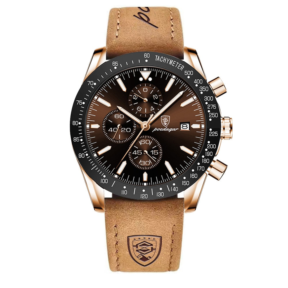 Strålende Dato Chronograph Ur™ Olsen & Olsen - DK BUTIK
