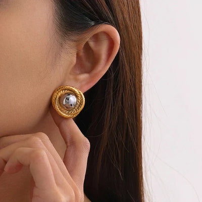 Ariadne Øreringe | 18k Guld - DK BUTIK