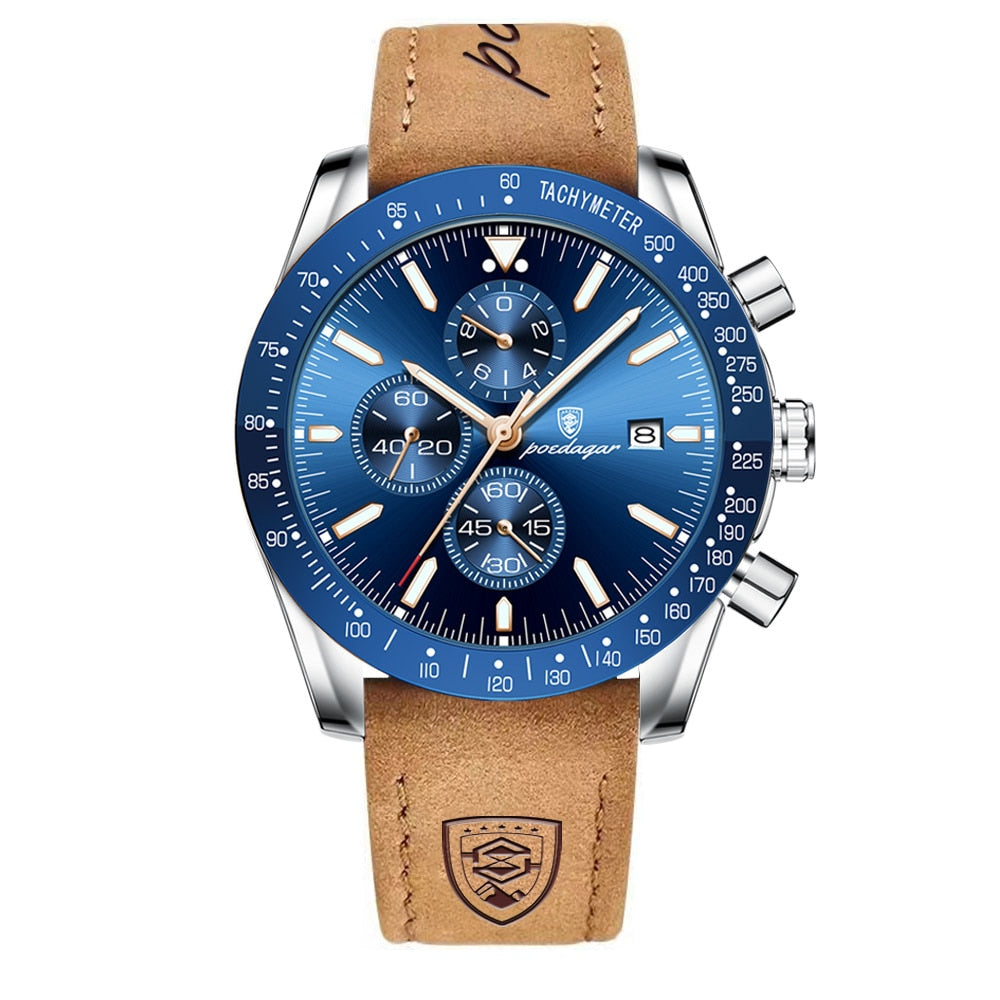 Strålende Dato Chronograph Ur™ Olsen & Olsen - DK BUTIK