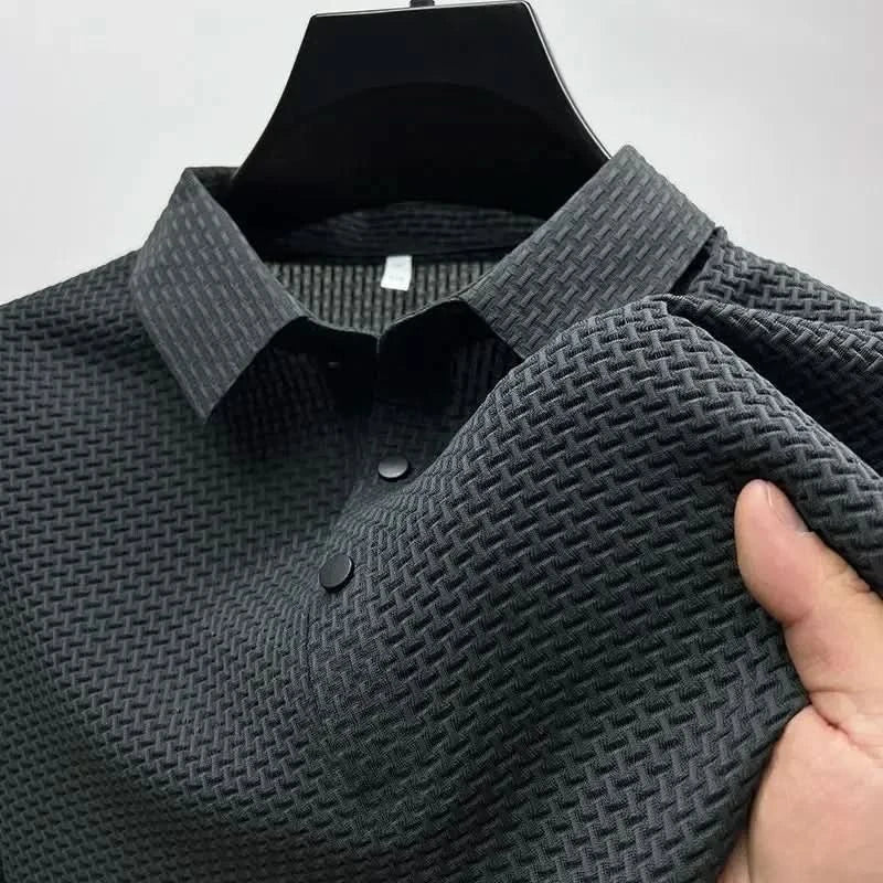 Henny™ | Elegant Polo med Korte Ærmer til Mænd - Olsen & Olsen