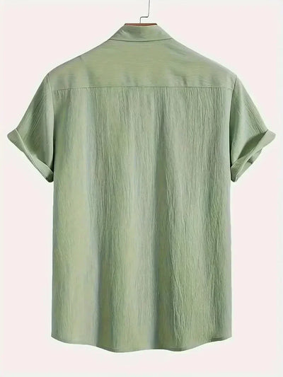 Mænds Textureret Krøllet Skjorte Olsen & Olsen™